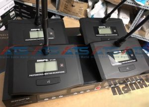 Hình ảnh thực tế micro hội thảo không dây Shupu UG-40D