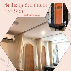 cung cấp thiết bị âm thanh lắp đặt cho Spa-Hills HCM