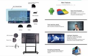 Đặc điểm màn hình tương tác 86 inch thế hệ mới Android 13