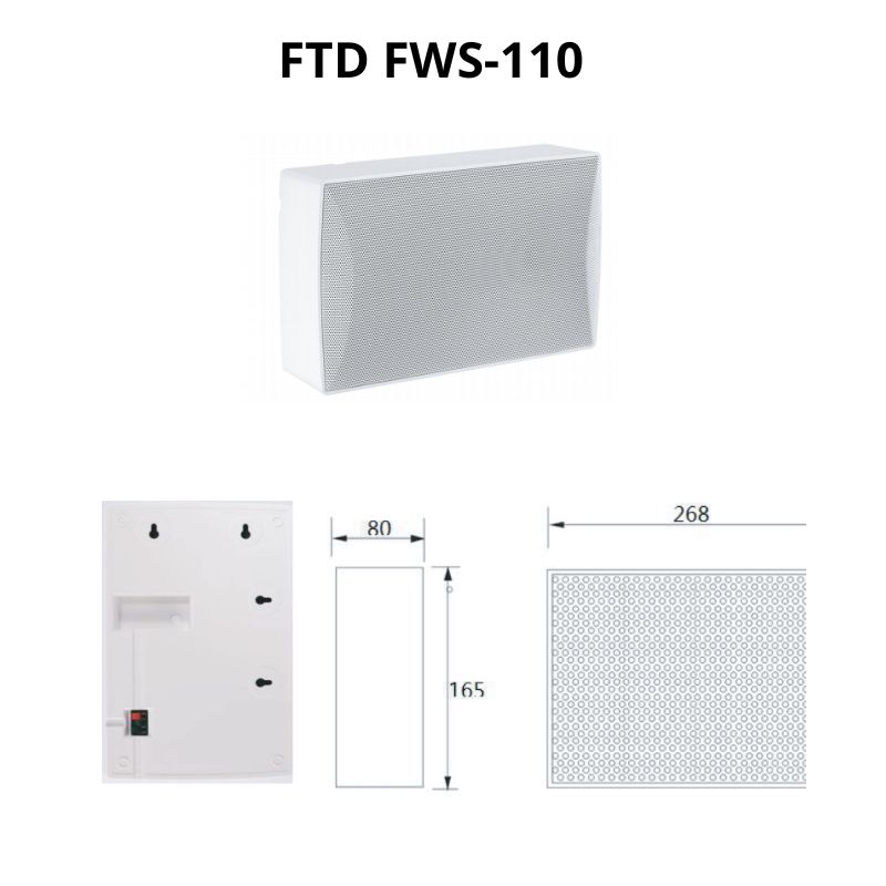 Hình ảnh loa 10W FTD-FWS-110