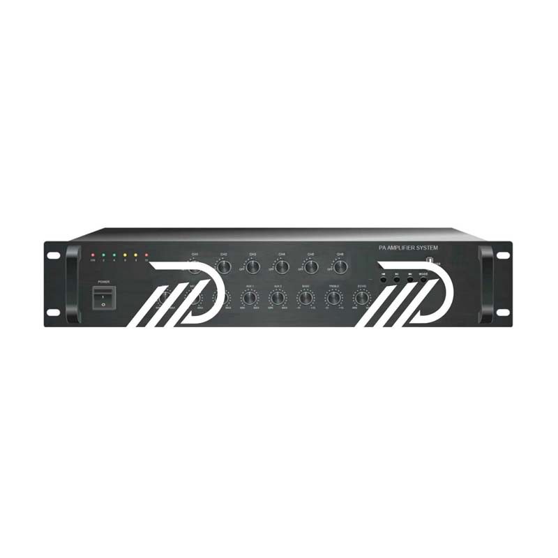 Amply công suất 6 kênh 150W tích hợp echo, reverb, MP3 Prowave VT-6150PA